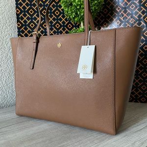 New , tory burch emerson large tote bag